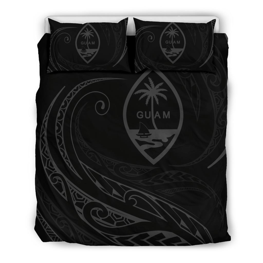 Guam Bedding Set - Gray - Frida Style Gray - Polynesian Pride