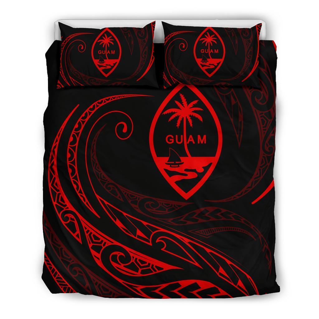 Guam Bedding Set - Red - Frida Style Red - Polynesian Pride