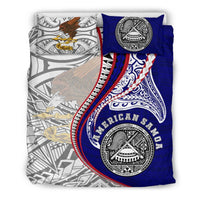 Polynesian Bedding Set - American Samoa Duvet Cover Set Kanaloa Tatau gen AS - Polynesian Pride