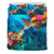 Polynesian Kanaka Maoli (Hawaiian) Duvet Cover Set - Turtle Hawaii Map - Polynesian Pride