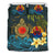 Polynesian Duvet Cover Set - Tahiti Bedding Set Coat Of Arm Turtle Hibiscus - Polynesian Pride