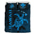 Polynesian Hawaii Duvet Cover Set - Turtle Hawaiian Blue - Polynesian Pride