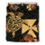 Polynesian Duvet Cover Set - Wallis And Futuna Duvet Cover Set Turtle Lucky - Polynesian Pride