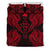 Polynesian Bedding Set - Kosrae Duvet Cover Set Map Red - Polynesian Pride