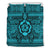 Hawaiian Turtle Polyensian Tribal Bedding Set Blue Blue - Polynesian Pride