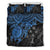 Polynesian Bedding Set - Kosrae Duvet Cover - Blue Turtle - Polynesian Pride