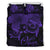 Hawaii Turtle Ohana Hibiscus Poly Bedding Set - Purple Purple - Polynesian Pride