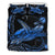 Turtle Polynesian Bedding Set Mix Hibiscus Blue - Polynesian Pride