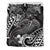 Polynesian Bedding Set - White Shark Polynesian Tattoo - Polynesian Pride