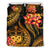 Polynesian Bedding Set - Samoa Duvet Cover Set - Gold Plumeria - Polynesian Pride