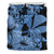 Hawaii Turtle Bedding Set Polynesian Hibiscus Art Ver 2.0 Blue AH Blue - Polynesian Pride