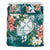 Wallis And Futuna Polynesian Bedding Set - Turtle with Plumeria - Polynesian Pride