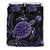 Polynesian Bedding Set Turtle Mix Hibiscus - Purple - Polynesian Pride