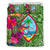 Guam Bedding Set - Hibiscus Polynesian Pattern Green Version - Polynesian Pride