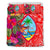 Guam Bedding Set - Hibiscus Polynesian Pattern Red Version - Polynesian Pride