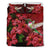 Hawaii Red Hibiscus Humming Bird Bedding Set Red - Polynesian Pride