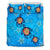 Hawaii Plumeria Turtle In The Ocean Bedding Set - AH - John Style Blue - Polynesian Pride