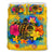 Federated States of Micronesia Polynesian Bedding Set - Turtle with Plumeria and Hibiscus - Polynesian Pride