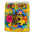 Samoa Polynesian Bedding Set - Turtle with Plumeria and Hibiscus - Polynesian Pride