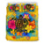 Tahiti Polynesian Bedding Set - Turtle with Plumeria and Hibiscus - Polynesian Pride