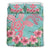 Hawaii Tropical Hibiscus Turtle Mint Style - Bedding Set AH Turquoise - Polynesian Pride