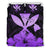 Hawaiian Kanaka Bedding Set Hibiscus Polynesian Love Violet Violet - Polynesian Pride