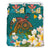 Hawaii Turtle Plumeria Verega Style - Bedding Set AH - Polynesian Pride