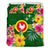 American Samoa Bedding Set - Manu'atele Hibiscus Flag - Polynesian Pride