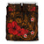 Polynesian Hawaii Bedding Set - Humpback Whale with Hibiscus (Golden) - Polynesian Pride