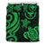 Polynesian Hawaii Bedding Set - Green Tentacle Turtle - Polynesian Pride