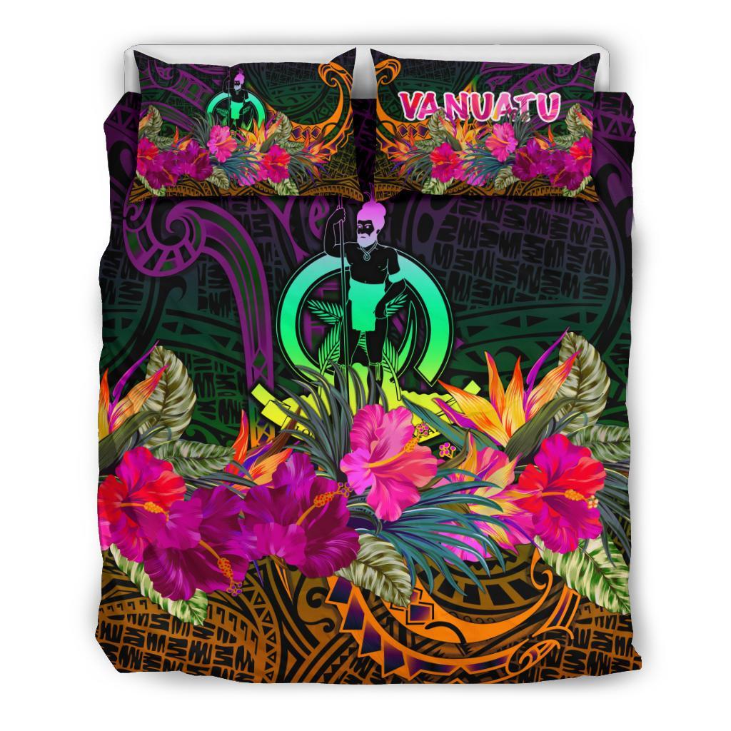Vanuatu Bedding Set - Summer Hibiscus - Polynesian Pride