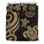 Tahiti Polynesian Bedding Set - Gold Tentacle Turtle - Polynesian Pride