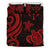 Kosrae Micronesian Bedding Set - Red Tentacle Turtle - Polynesian Pride