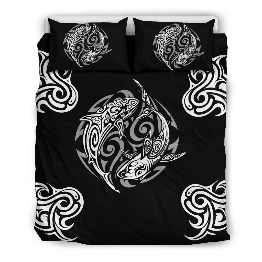 Polynesian Bedding Set - Polynesian Shark Tattoo - Polynesian Pride