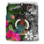 Vanuatu Bedding Set - Turtle Plumeria Banana Leaf - Polynesian Pride