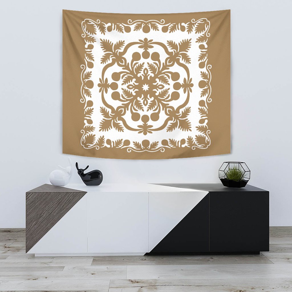 Hawaii Tapestry Royal - Gold - Polynesian Pride