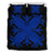 Hawaiian Bedding Set Royal Pattern - Black And Blue - A2 Style Blue - Polynesian Pride