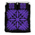 Hawaiian Bedding Set Royal Pattern - Black And Purple - A3 Style Purple - Polynesian Pride