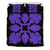 Hawaiian Bedding Set Royal Pattern - Black And Purple - C1 Style Purple - Polynesian Pride