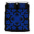 Hawaiian Bedding Set Royal Pattern - Black And Blue - C2 Style Blue - Polynesian Pride