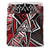 Kosrae Polynesian Bedding Set - Tribal Flower Special Pattern Red Color - Polynesian Pride