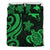 Papua New Guinea Bedding Set - Green Tentacle Turtle - Polynesian Pride