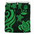 Vanuatu Bedding Set - Green Tentacle Turtle - Polynesian Pride