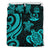 Vanuatu Bedding Set - Turquoise Tentacle Turtle - Polynesian Pride