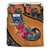 Samoa Bedding Set - Polynesian Hook And Hibiscus (Nude) - Polynesian Pride