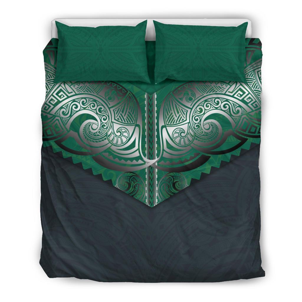 Koru Polynesian Tattoo Bedding Set - Polynesian Pride