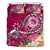 FSM Bedding Set - Turtle Plumeria (PINK) - Polynesian Pride