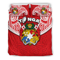 Tonga Rugby Bedding Sets Royal Style - Polynesian Pride