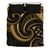 New Zealand Maori Mangopare Bedding Set Polynesian - Gold - Polynesian Pride