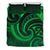 New Zealand Maori Mangopare Bedding Set Polynesian - Green - Polynesian Pride